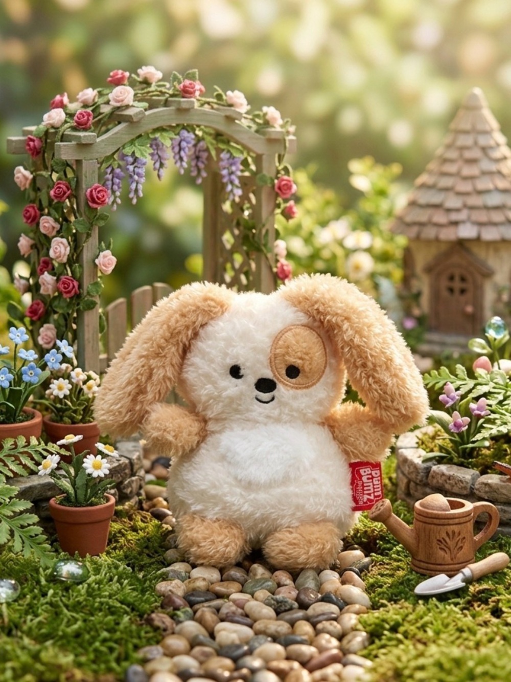 Plush Bunny Beckham BumBumz Cream and Tan